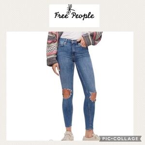 Free People Busted skinny jeans